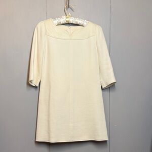 Courreges Cream Women's Dress